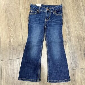 Wrangler Girls' Retro Denver Medium Wash Regular Sz 6 Rise Bootcut Jeans -NWT